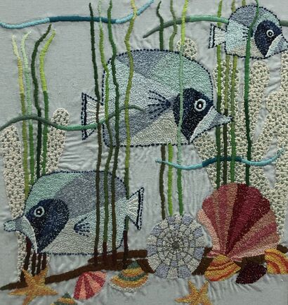 Pescados - a Paint Artowrk by STICKART